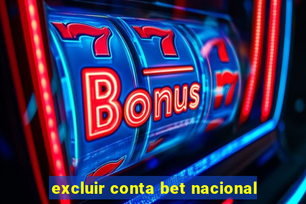 excluir conta bet nacional